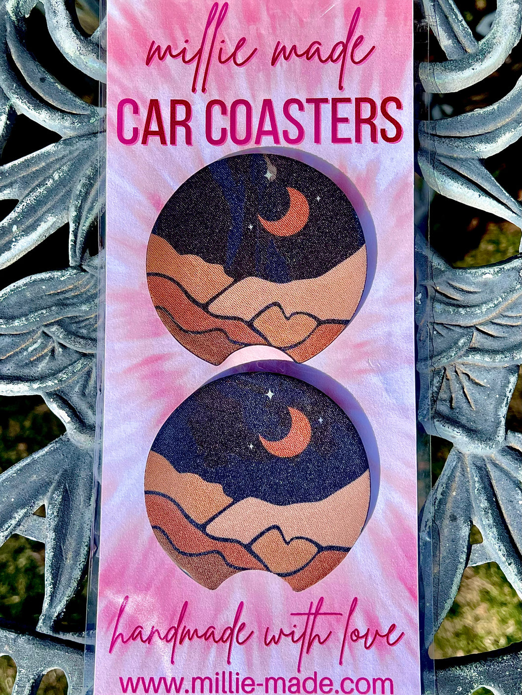 “Desert Nights” Car Coasters