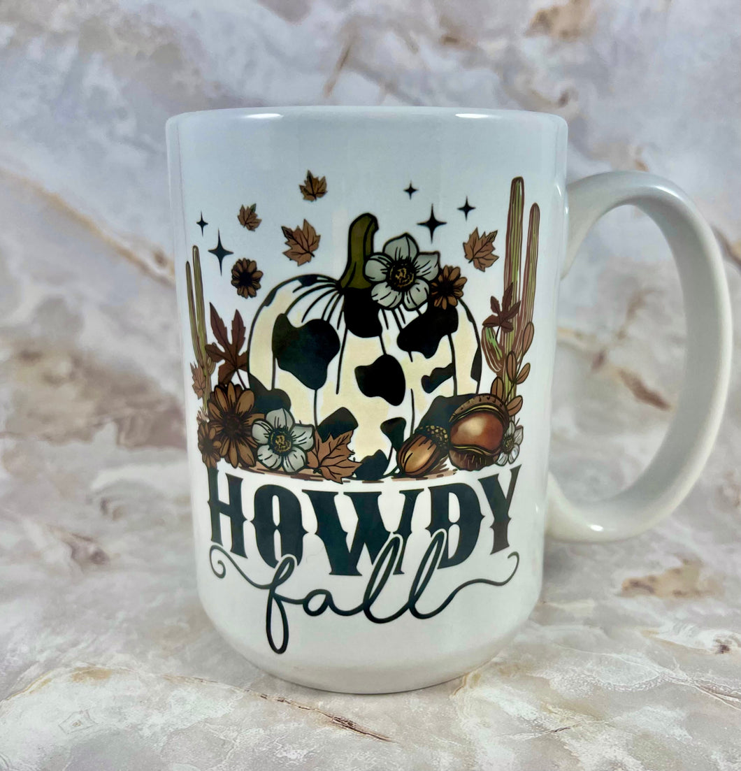 “Howdy Fall” 15oz Mug