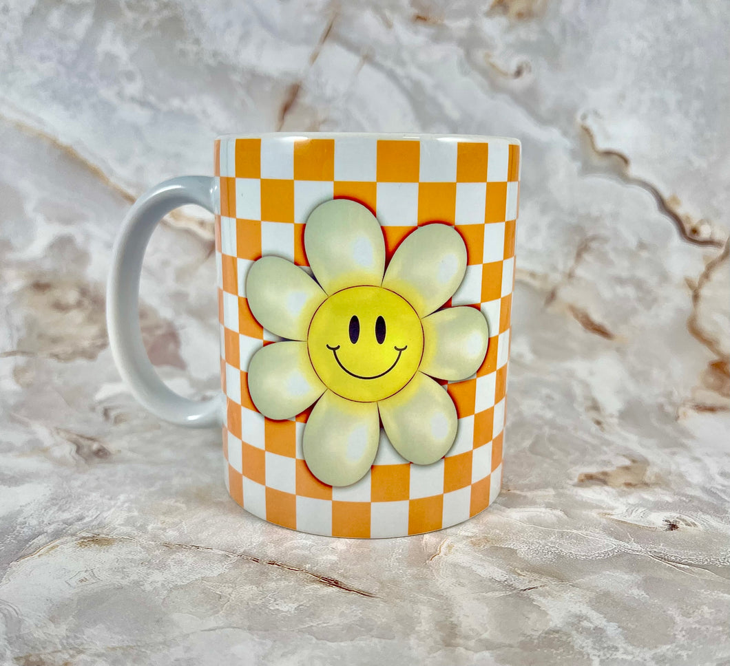 Smiley Daisy 11oz Mug