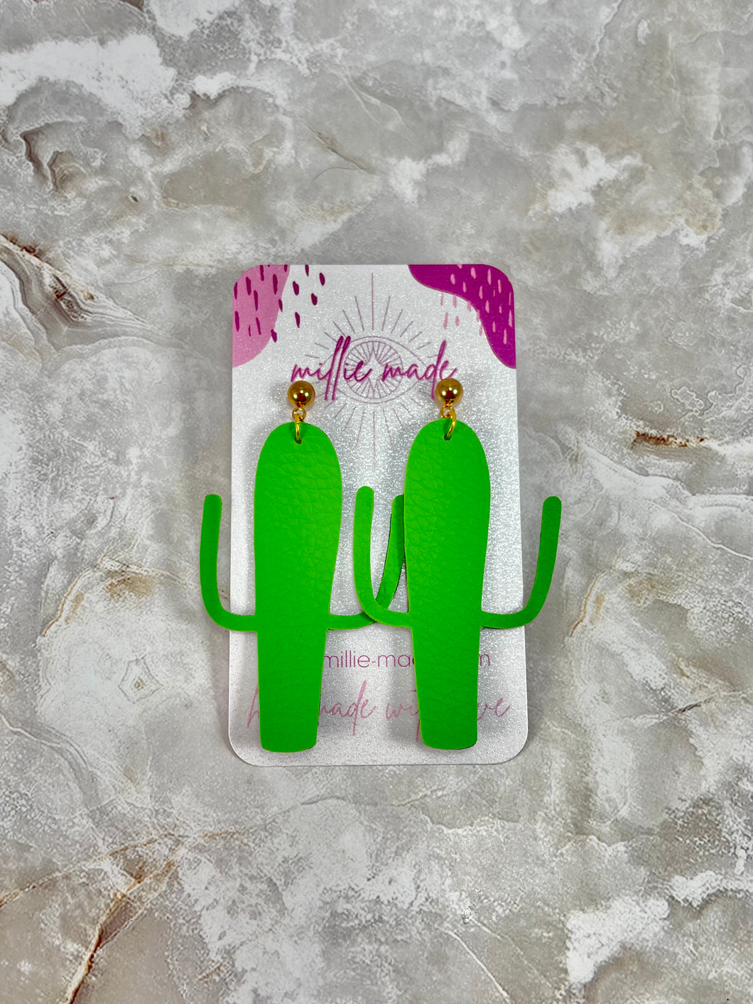 Cactus Faux Leather